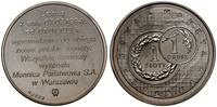 medal "Złotogrosz", Warszawa, medal wybity z oka