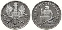 Polska, REPLIKA 20 złotych, 1924