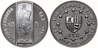 10 dinarów 1995, Madryt, templariusz Rajmund Ber