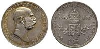 1 korona 1908, Wiedeń, moneta wybita na 60-lecie