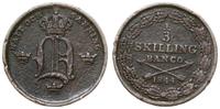 Szwecja, 1/3 skilling banco, 1844