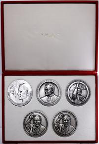 zestaw 5 medali z Janem Pawłem II, Lublin-Majdan