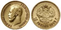 10 rubli 1903 (А•Р), Petersburg, złoto, 8.60 g, 
