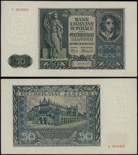 50 zlotych 1.08.1941, seria E, numeracja 2816920