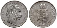 1 forint 1879, Kremnica, czyszczone, Huszár 2138