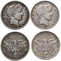 Stany Zjednoczone Ameryki (USA), zestaw 2 x 1/4 dolara, 1900, 1914