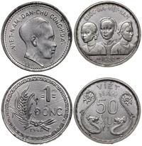 zestaw 2 monet, 1 dong 1946 (wietnam Północny) o