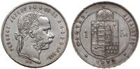 1 forint 1879 KB, Kremnica, uszkodzenia na krawę