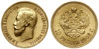 10 rubli 1902 (A•P), Petersburg, złoto, 8.60 g, 