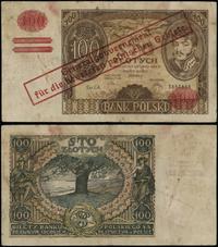 100 złotych 1939, seria C.A., numeracja 5885898,