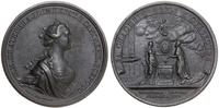 medal koronacyjny (żeliwna kopia) XIX w., Aw: Po