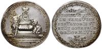 Niemcy, medal wybity na pamiątkę śmierci Krystiana Ernesta, 1745