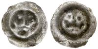 brakteat XIII/XIV w., Korona z wygiętymi bocznym