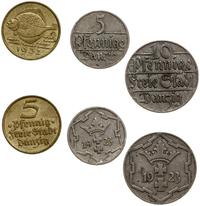 zestaw 3 monet, Berlin, w zestawie: 5 fenigów 19