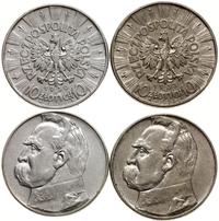 zestaw: 2 x 10 złotych 1935 i 1936, Warszawa, Jó