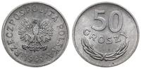 50 groszy 1949, Warszawa, aluminium, bardzo ładn