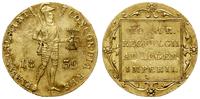 dukat 1839, Utrecht, złoto, 3.49 g, niedobity, a
