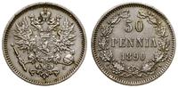 50 penniä 1890, Helsinki, Bitkin 234, KM 2
