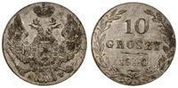 10 groszy 1840, Warszawa, ładnie zachowane, Bitk
