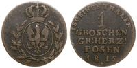 1 grosz 1816 A, Berlin, dwukropki po GR i HERZ, 