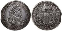 dwutalar 1631, Graz, Aw: Popiersie cesarza w pra
