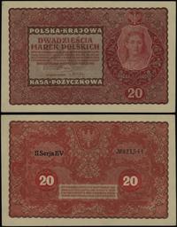 20 marek polskich 23.08.1919, seria II-EV, numer