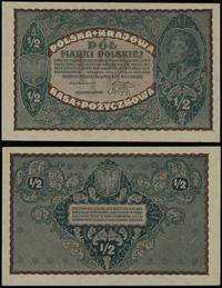 1/2 marki polskiej 7.02.1920, bez oznaczenia ser