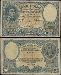 100 złotych 28.02.1919, seria C, numeracja 27250