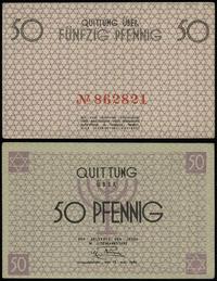 50 fenigów 15.05.1940, numeracja 862821 w kolorz