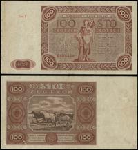 100 złotych 15.07.1947, seria F, numeracja 68860