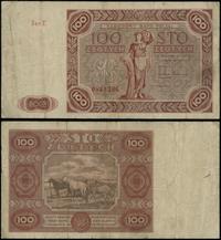100 złotych 15.07.1947, seria E, numeracja 08613