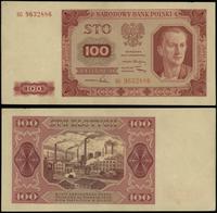 100 złotych 1.07.1948, seria EG, numeracja 96328