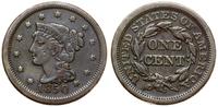 1 cent 1850, Filadelfia, typ Liberty Head, miedź