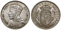 1/2 korony 1935, Londyn, srebro próby 925, nakła