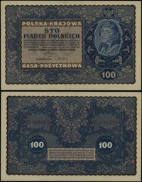 100 marek polskich 23.08.1919, seria IG-D, numer