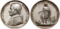 Watykan, medal na pamiątkę upadku Republiki Rzymskiej i powrotu papieża z wygnania z Gaety, 1850