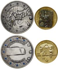 Polska, zestaw moneta i medal, 2004