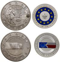 zestaw moneta i medal 2004, Warszawa, w skład ze