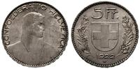 5 franków 1922 B, Berno
