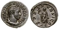 denar 231-235, Rzym, Aw: Głowa cesarza w wieńcu 