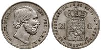 2 1/2 guldena 1858, Utrecht, srebro próby '945',