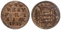1 duit 1739, piękny, Purmer Wf71