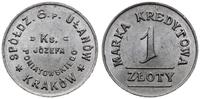 1 złoty 1922-1939, aluminium, bardzo ładnie zach