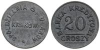 20 groszy 1922-1939, cynk, bardzo rzadkie, Barto