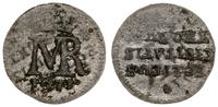 szeląg 1671, Toruń, moneta wybita na bardzo cien