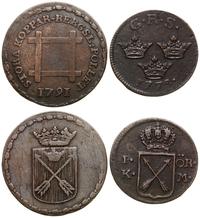 zestaw 2 monet, w skład zestawu wchodzi: 6 öre 1