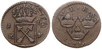 1 öre 1719, Sztokholm, romby na obrzeżu, moneta 