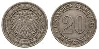 20 fenigów 1892 / A, Berlin, J. 14