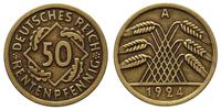 50 rentenfenigów 1924 A, Berlin, J. 310