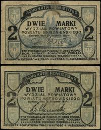 Wielkopolska, bon na 2 marki, ważne od 29.11.1919 do 1.10.1920